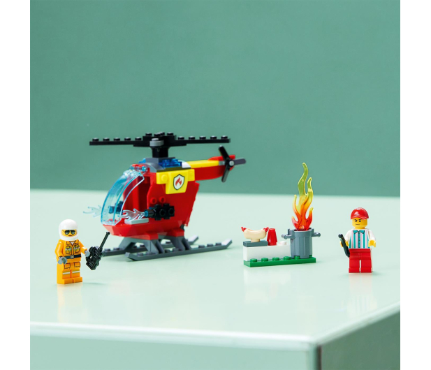 LEGO City 60318 Helikopter strażacki - 1090439 - zdjęcie 7
